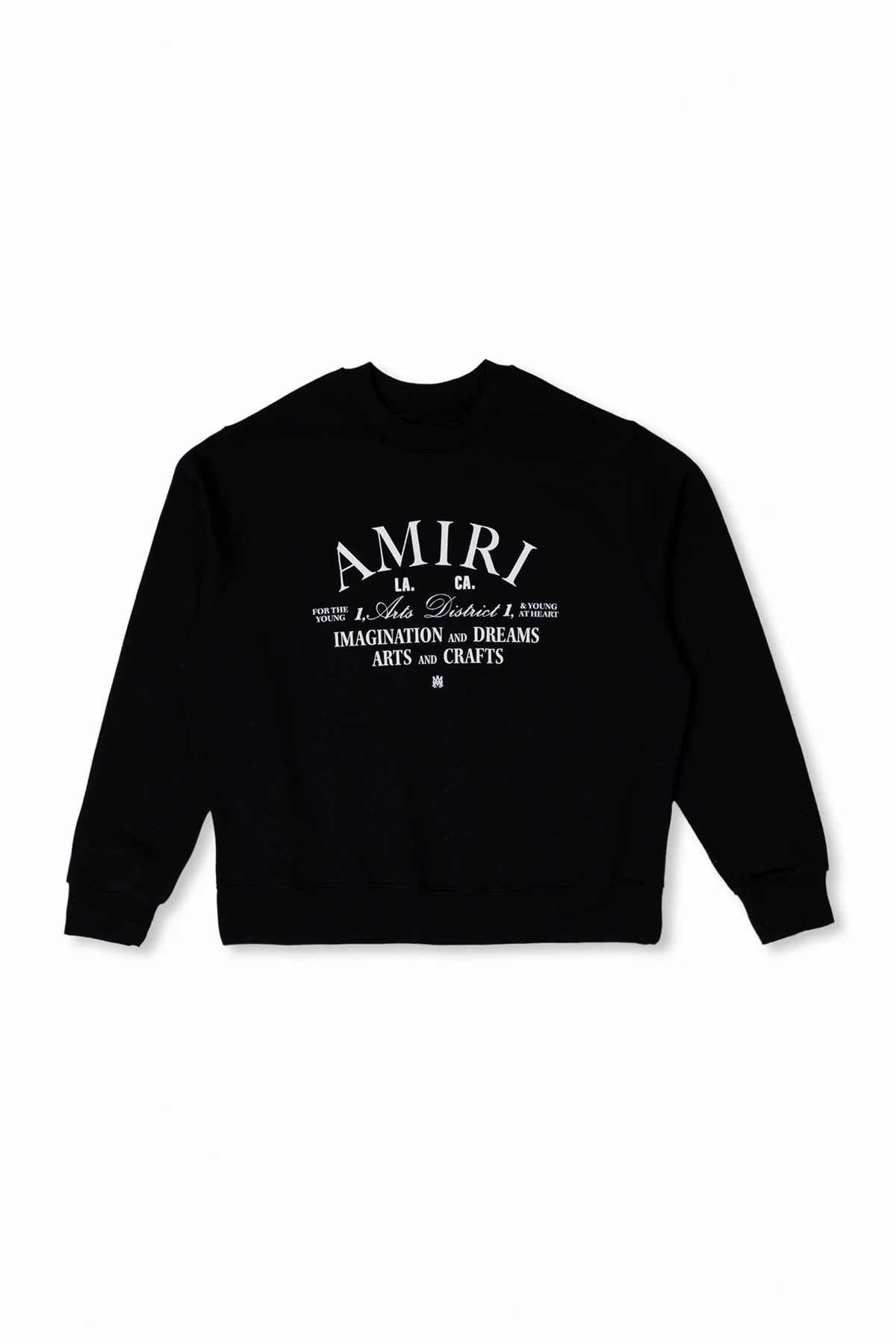 BLACK Sweatshirt with logo