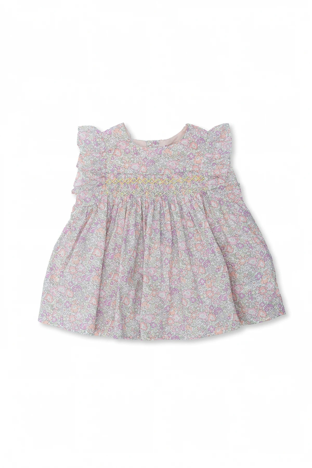 ‘Naomie’ dress with floral motif