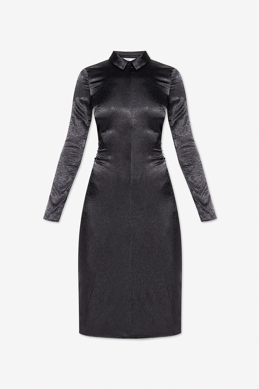 BLACK ‘Ivana’ dress with collar