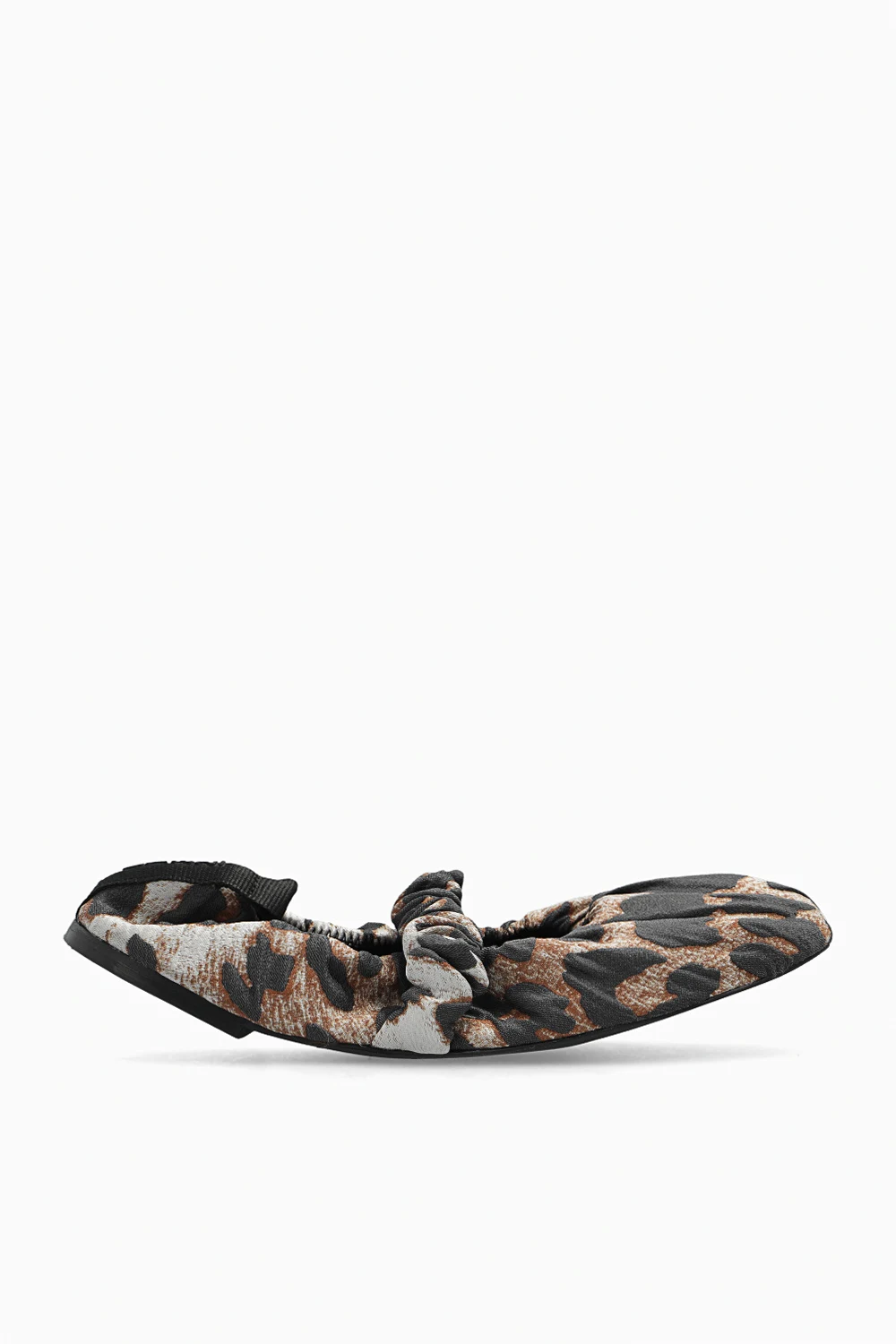 Ballet flats with animal motif