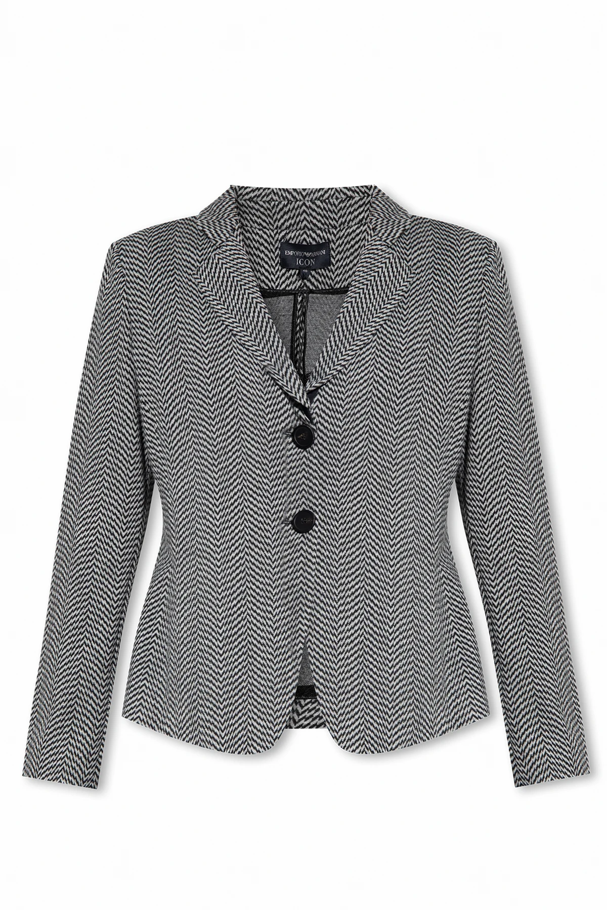 GREY Single-breasted jacket