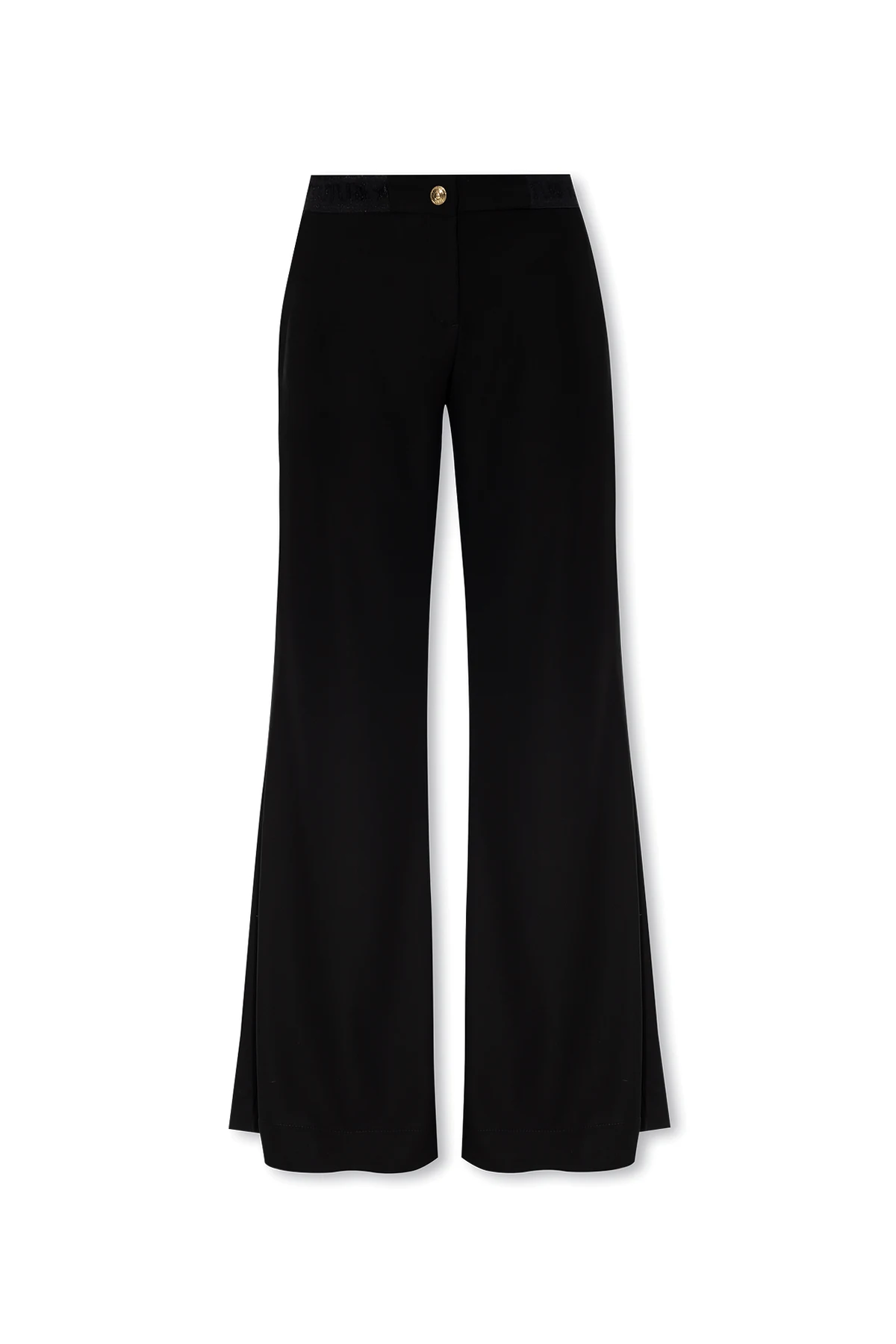 BLACK Flared trousers