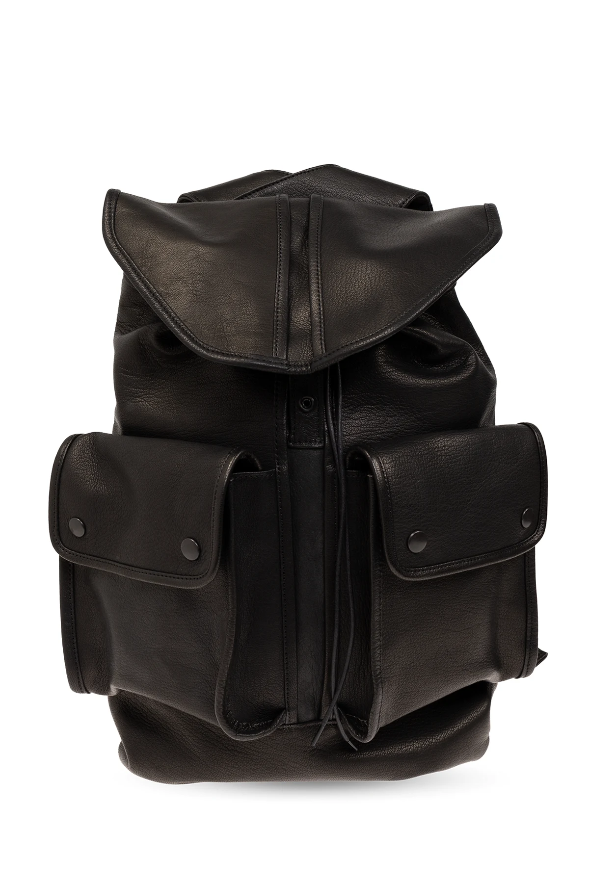 Leather backpack
