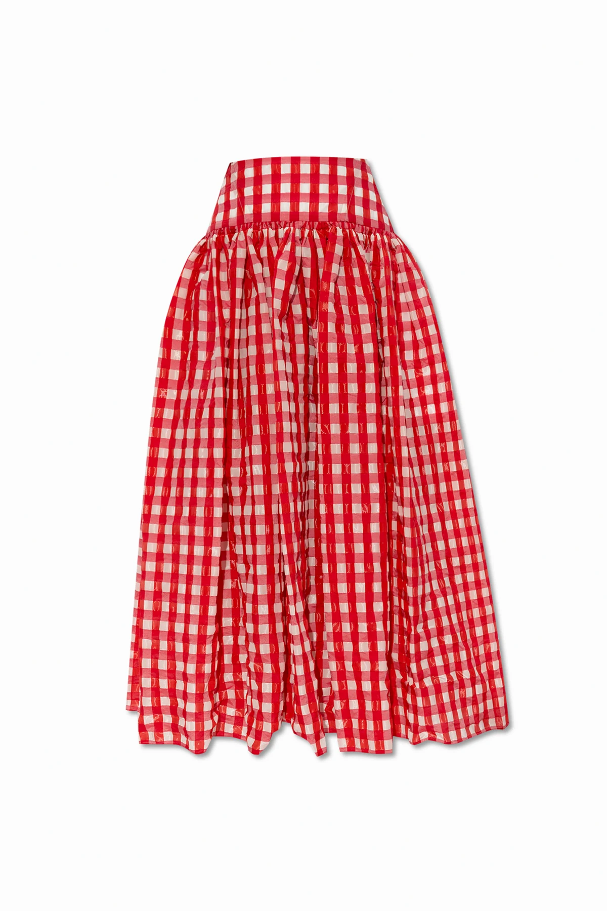 Checked skirt