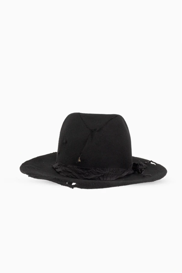 Wool fedora hat