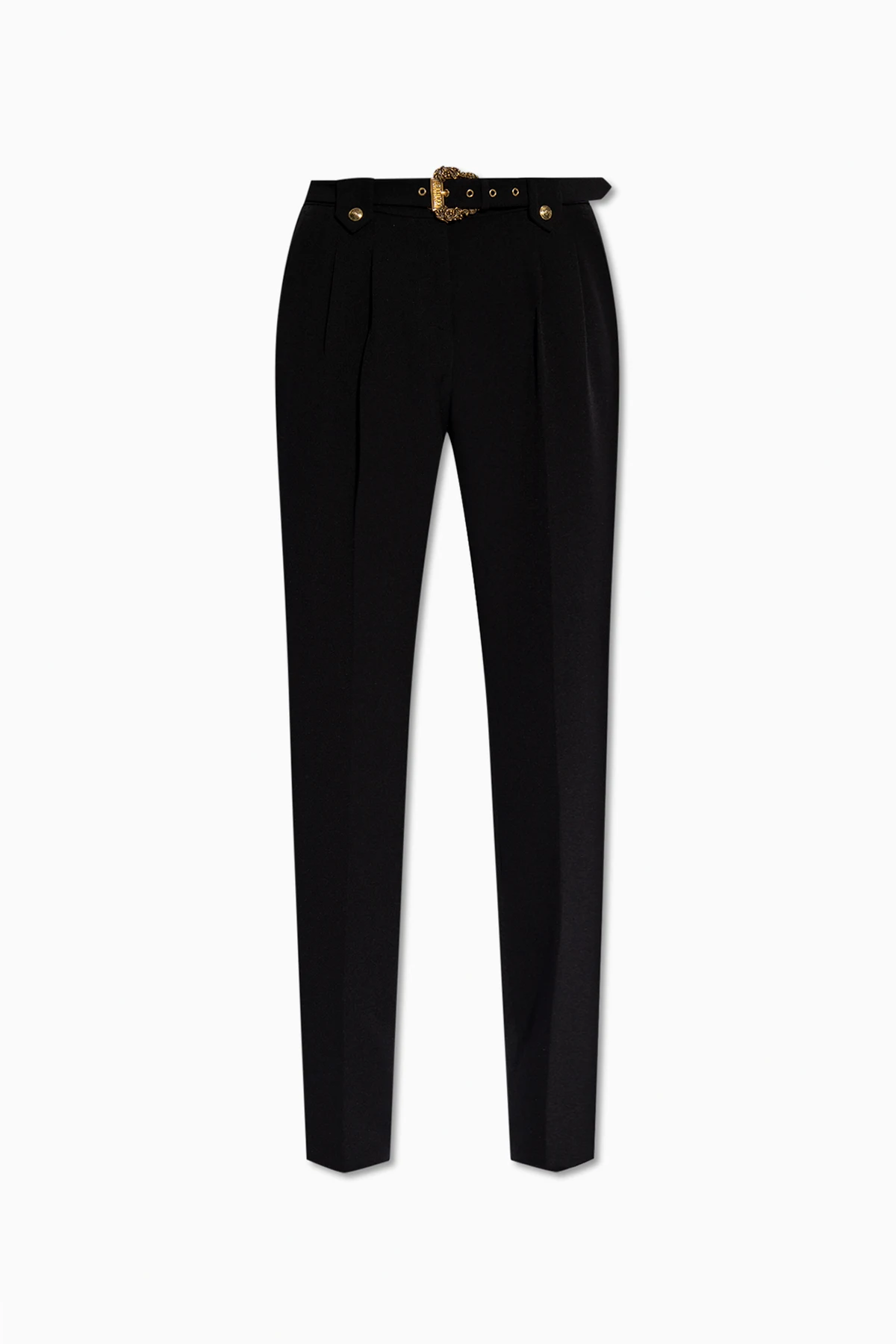 BLACK High-rise trousers