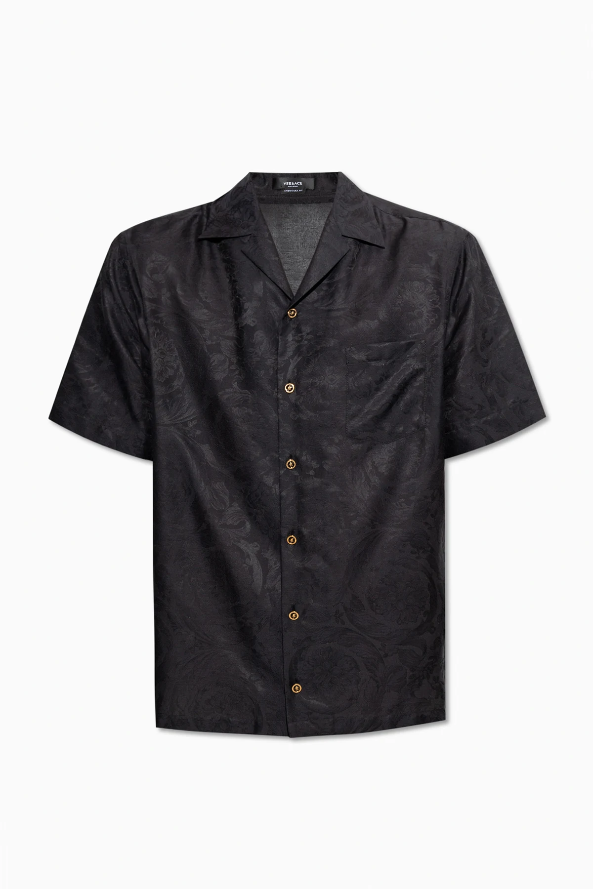 BLACK Checked shirt