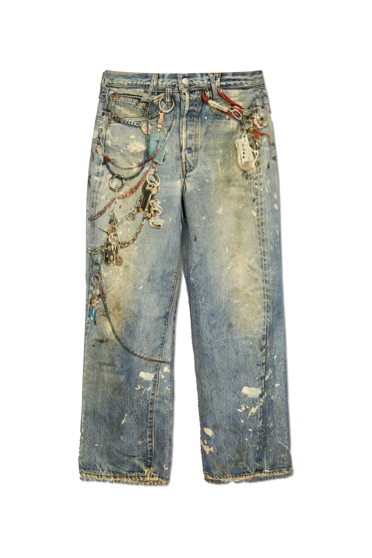 Spodnie z efektem ‘trompe l’oeil’