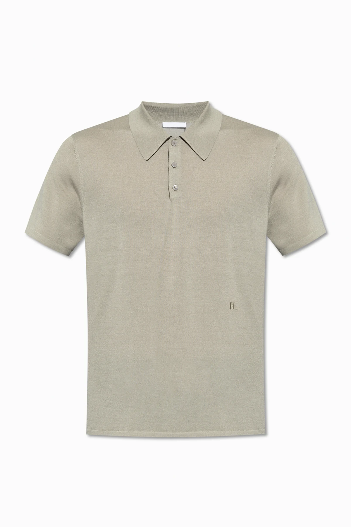 GREY Polo with logo