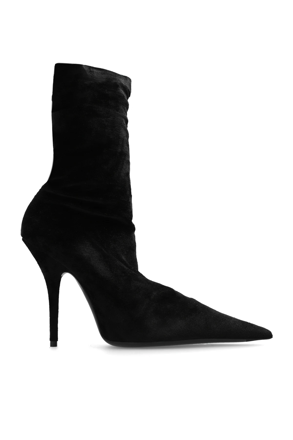 ‘Knife’ heeled ankle boots