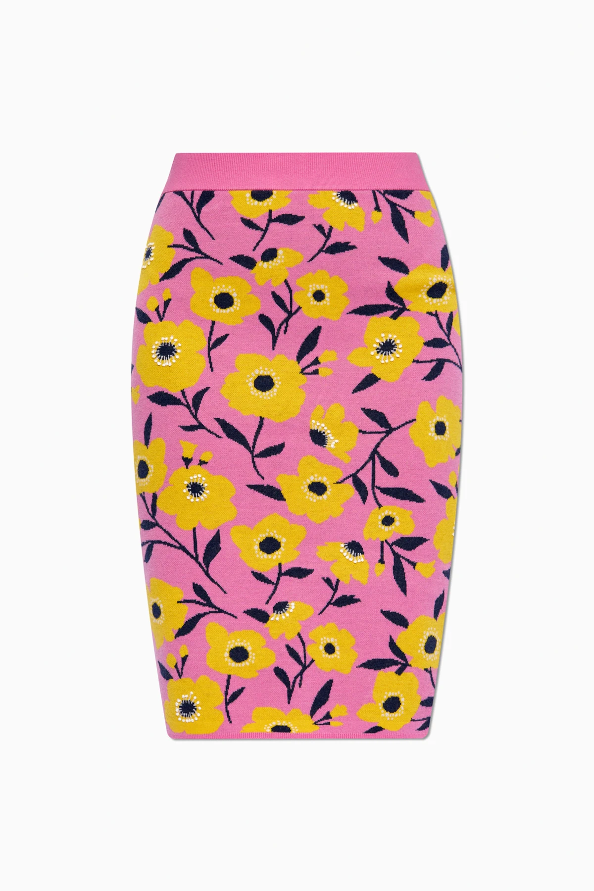 PINK Floral Pattern Skirt