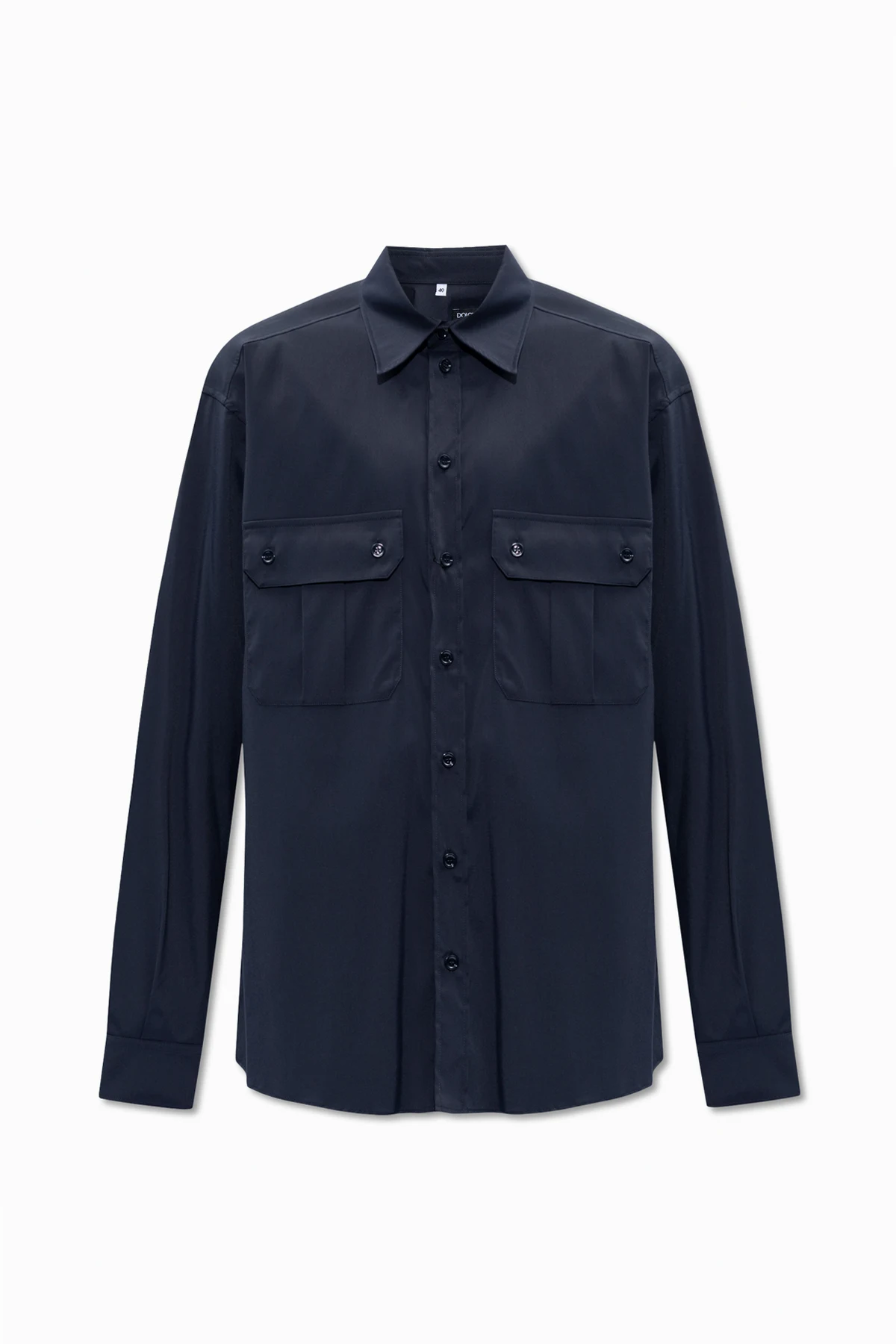 NAVY BLUE Shirt with pockets