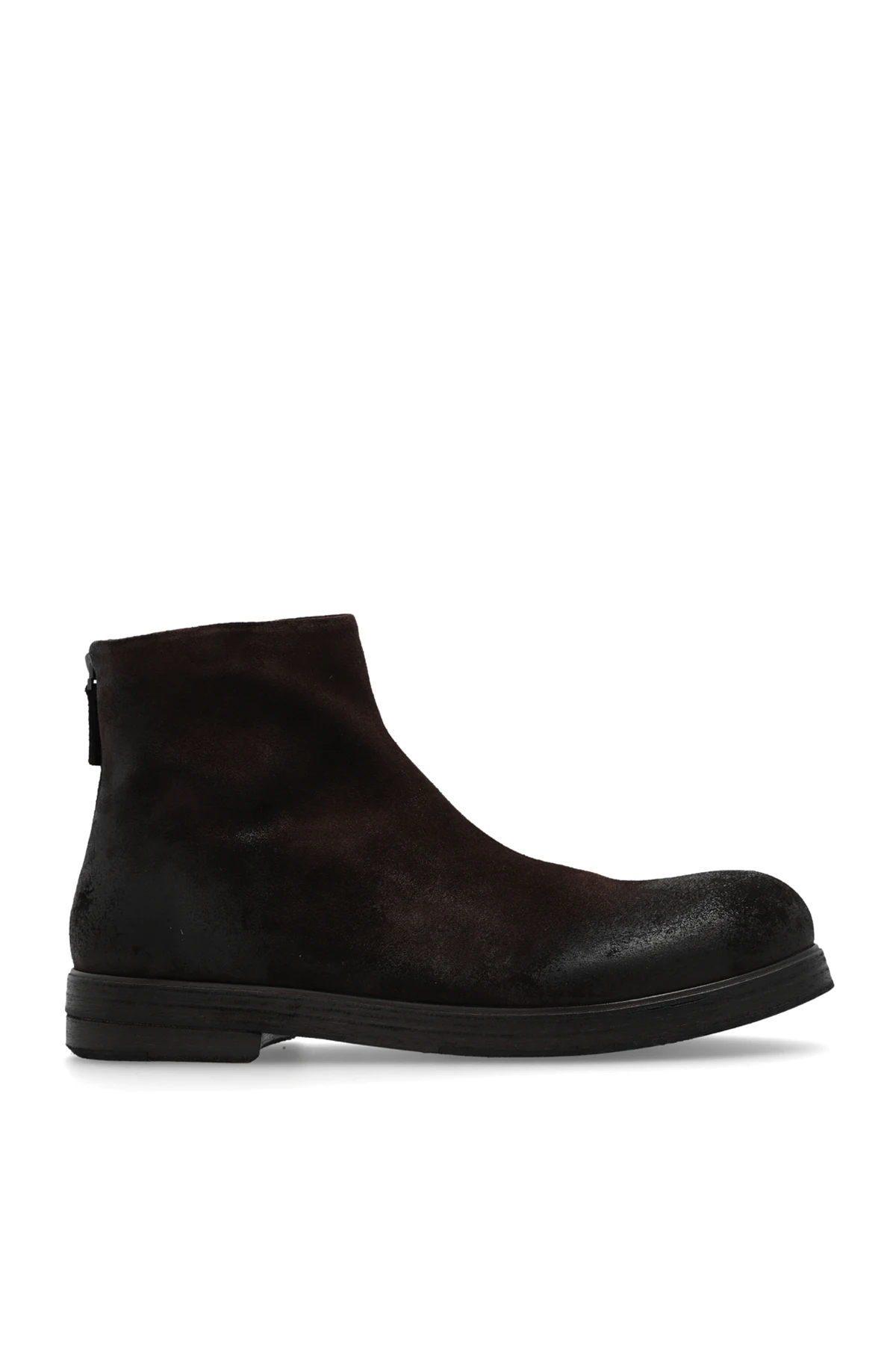 Leder Stiefeletten 'Zucca Zeppa'