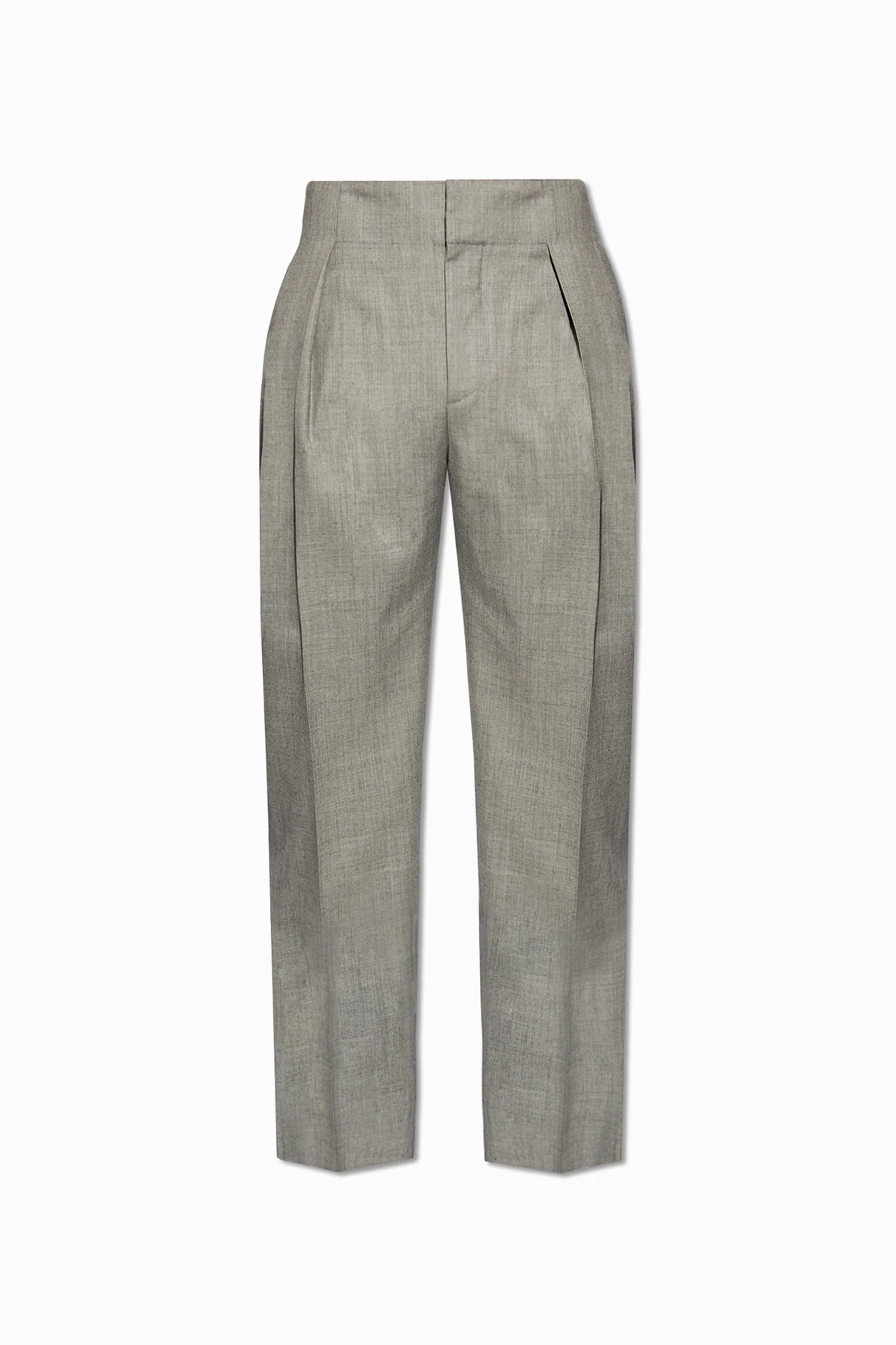 Pleat-front trousers