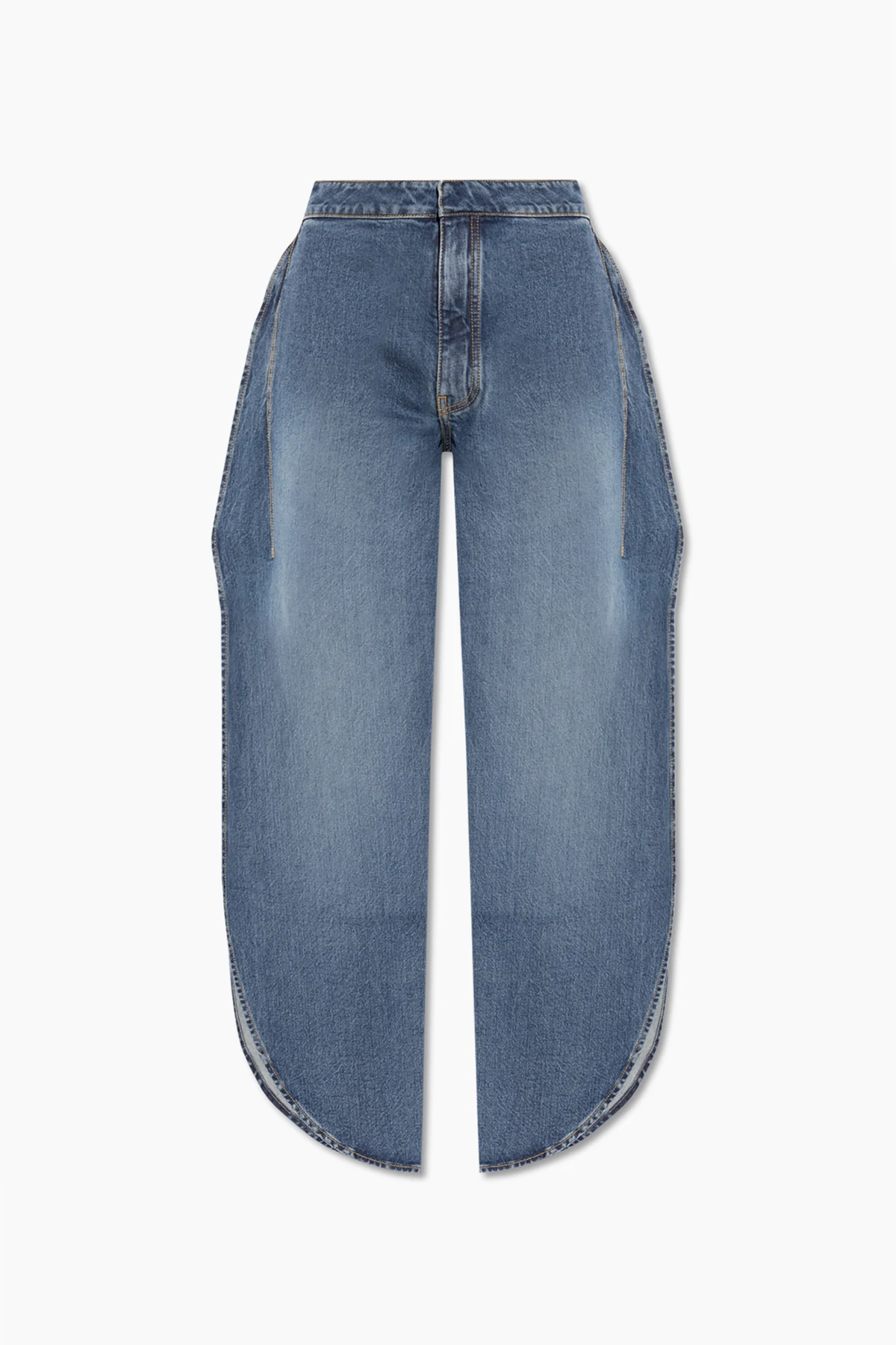 Jeans mit Schlitzen
