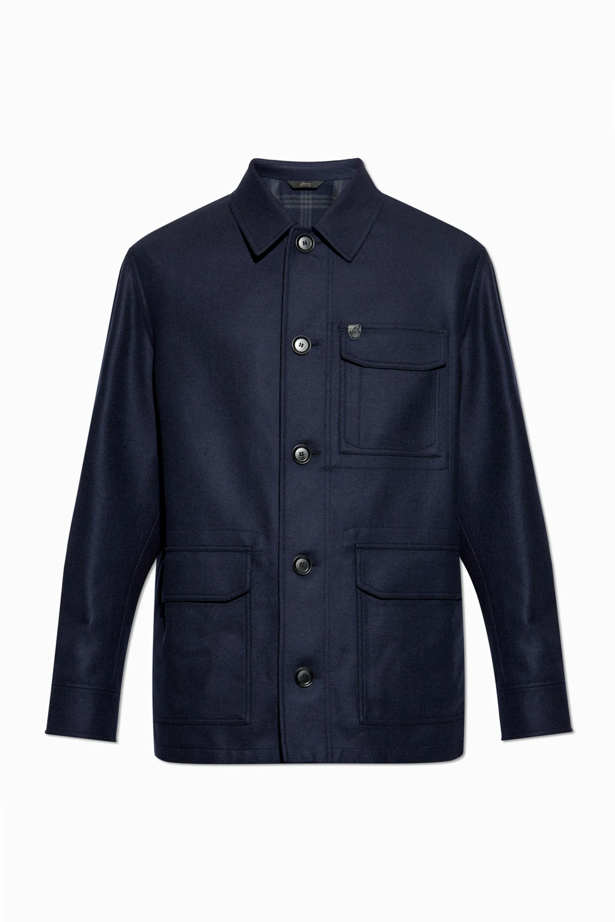 NAVY BLUE Wool Jacket