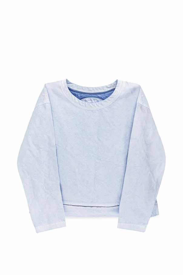 HELLBLAU Tasche, die auch als Top getragen werden kann