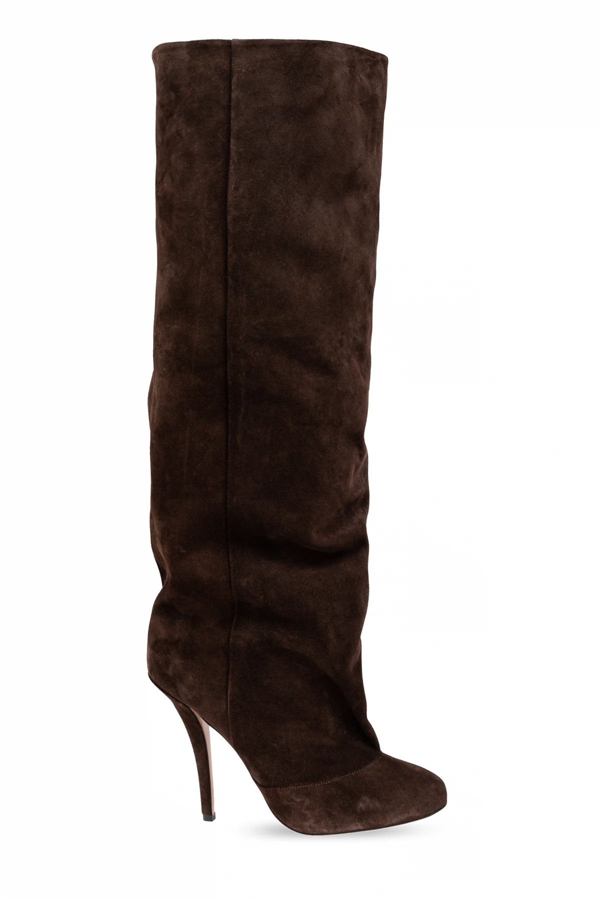 BROWN Leather boots ‘Esther’