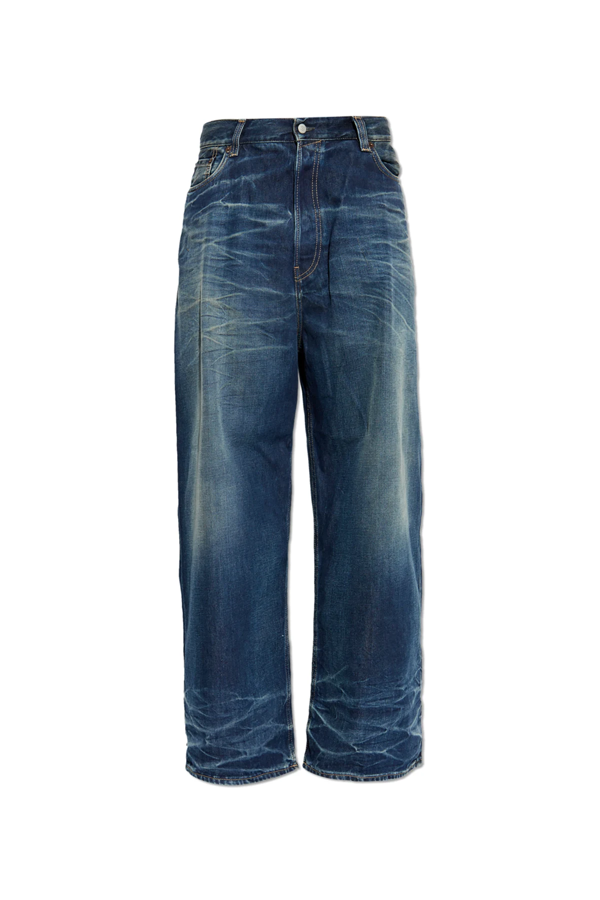Jeans mit weitem Bein