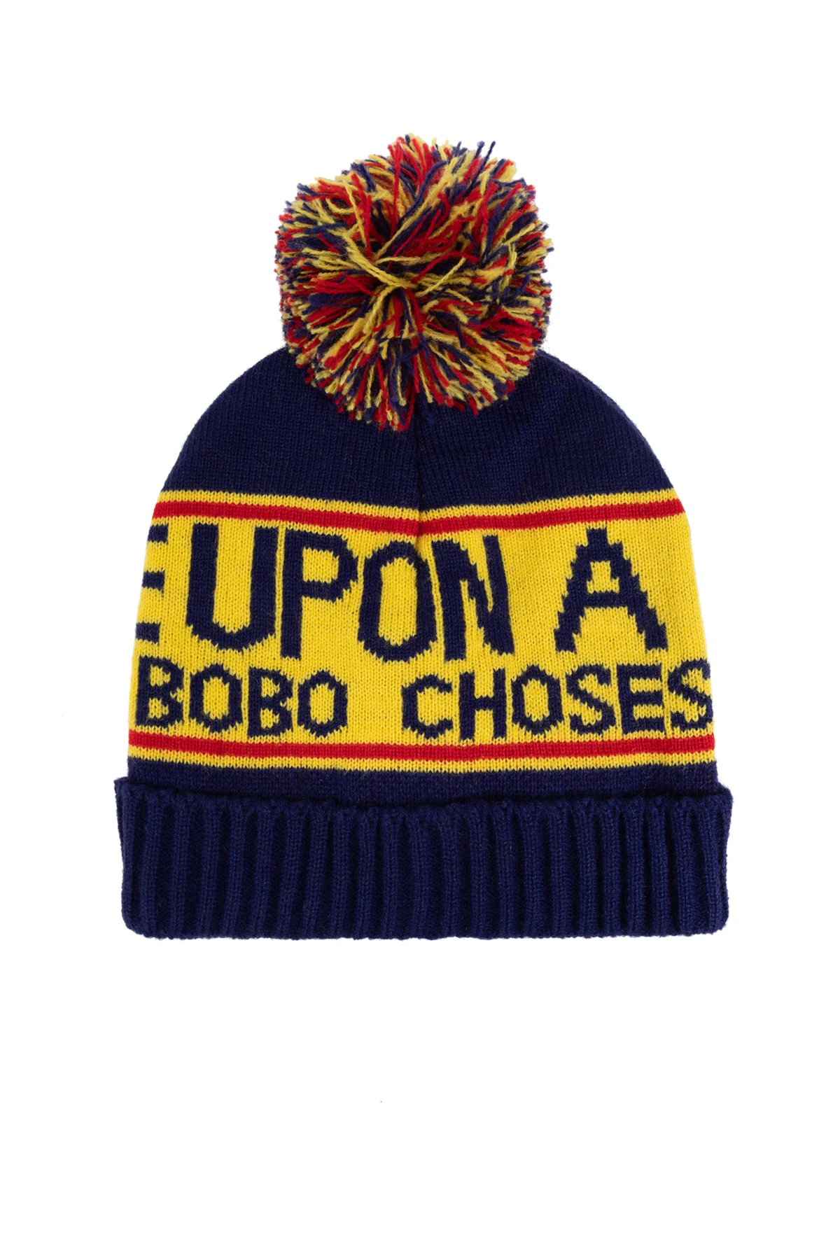 NAVY BLUE Hat with logo