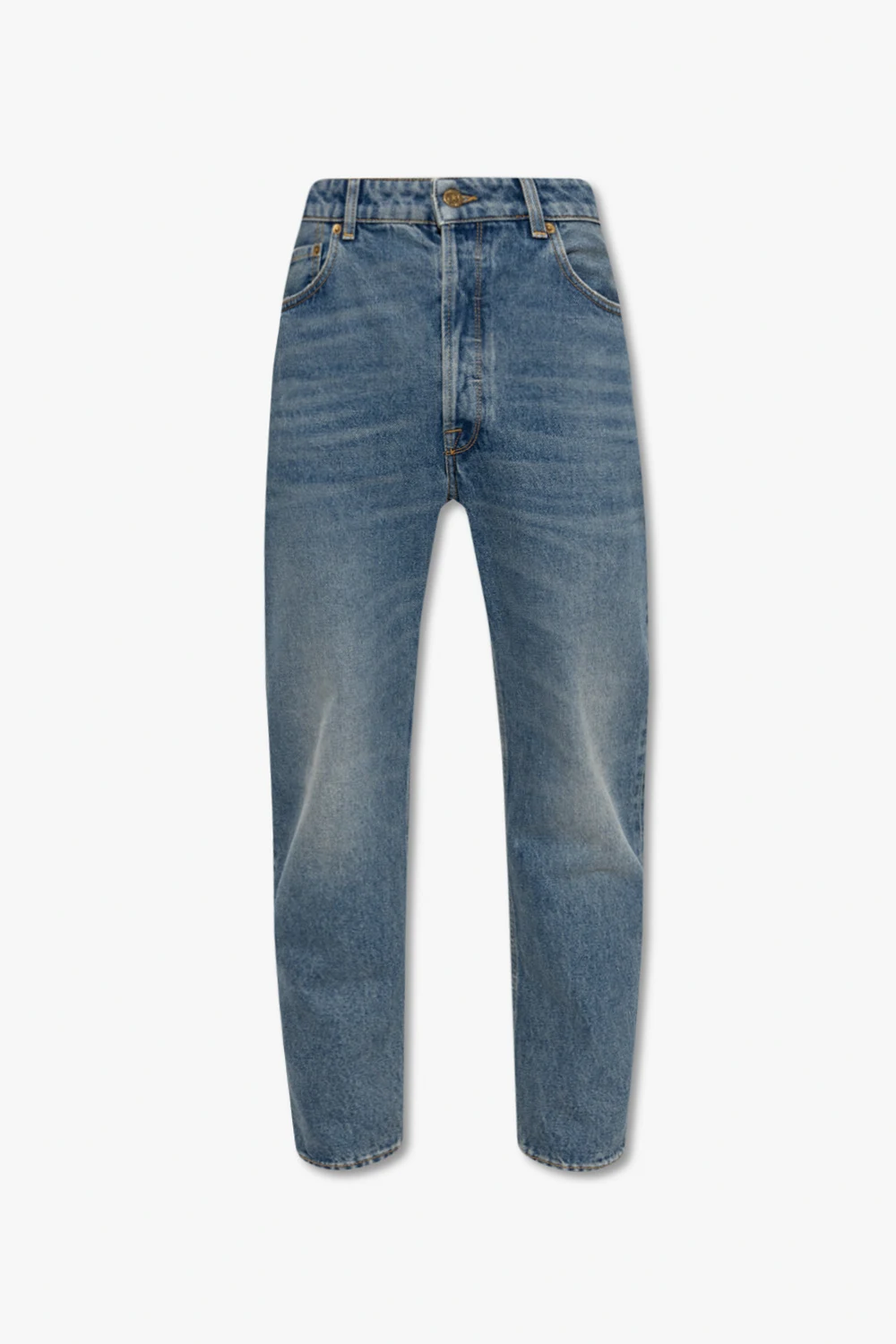 Appliqued jeans