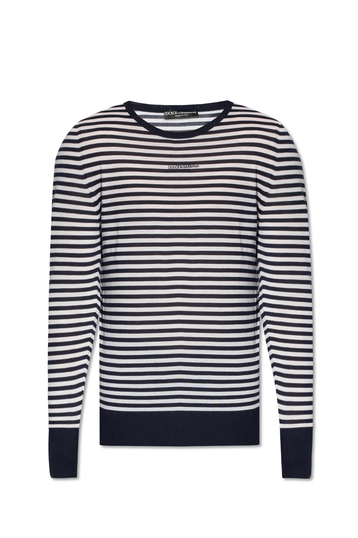 NAVY BLUE Striped sweater
