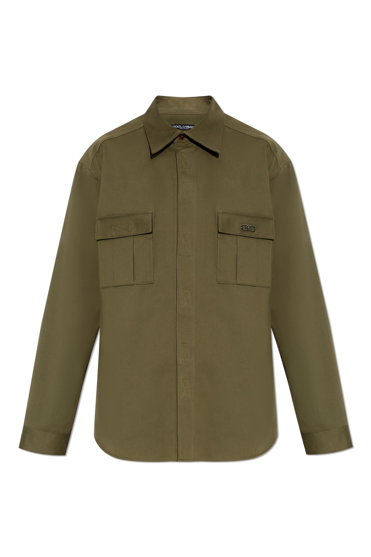 GREEN Shirt with logo