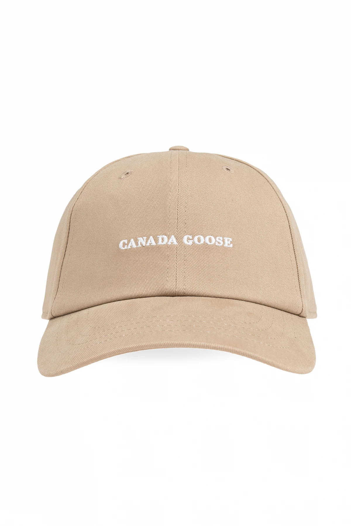 beige Cotton Cap