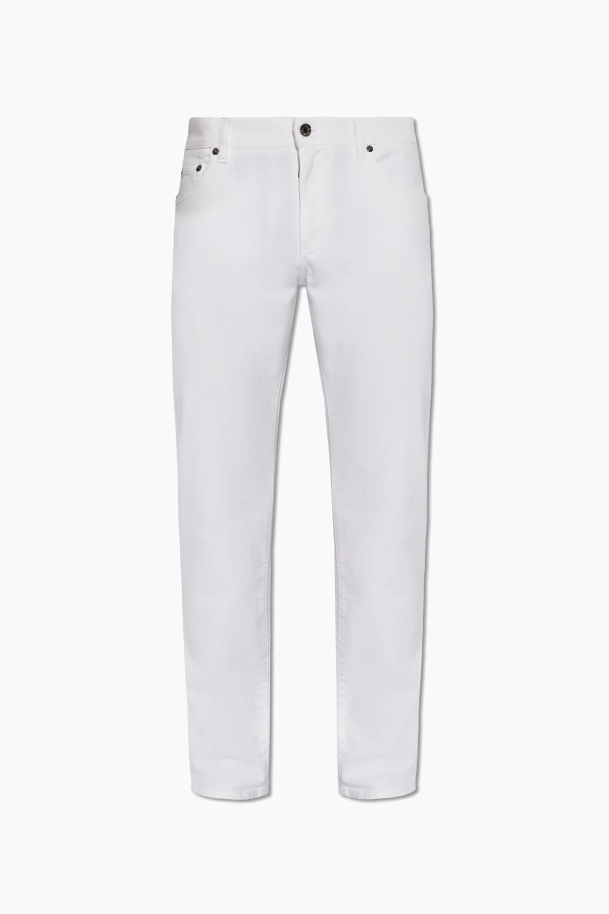 WHITE Slim-fit jeans