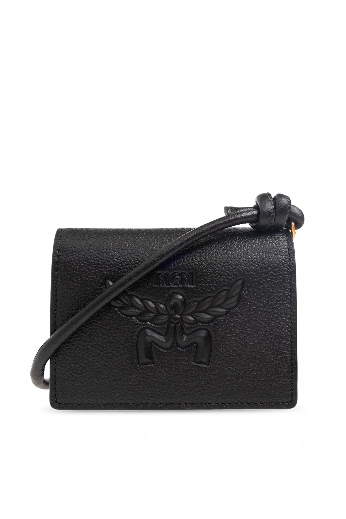 BLACK Strapped wallet