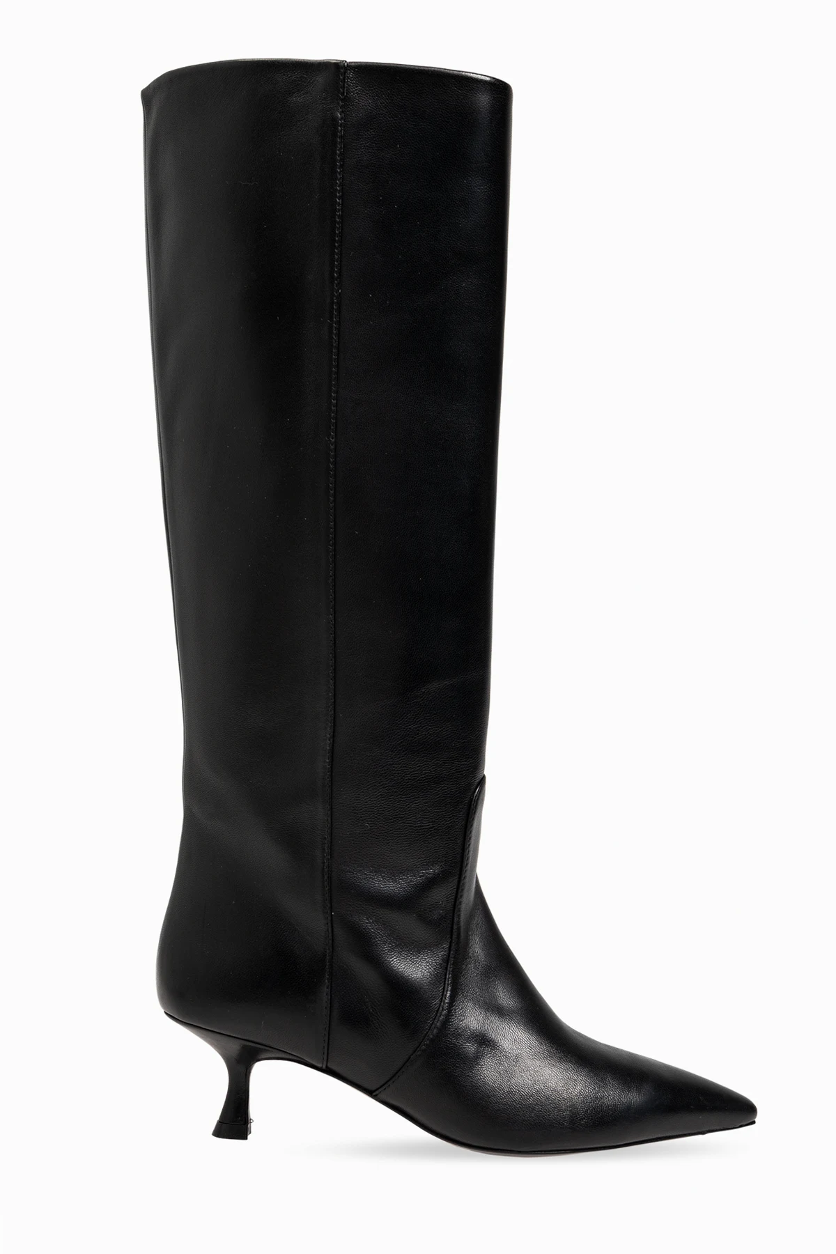BLACK Leather boots ‘Naomi’