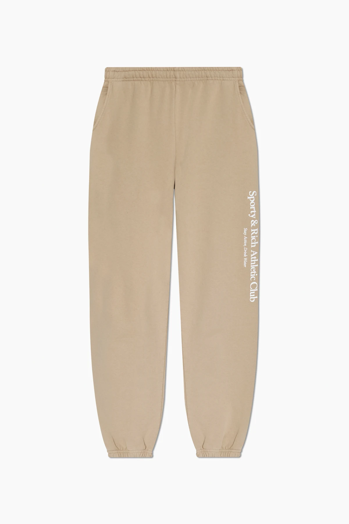 beige Sporty & Rich Sweatpants