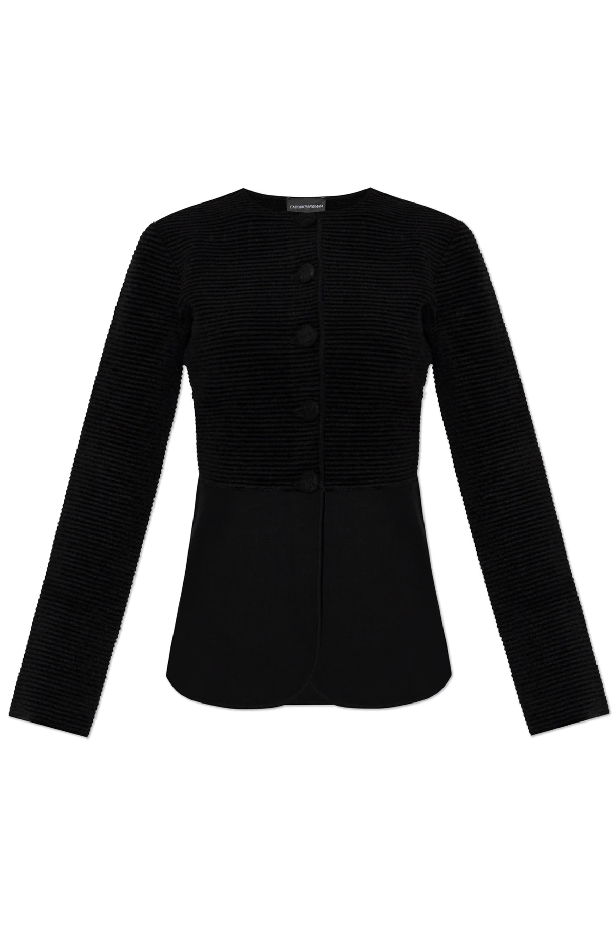 BLACK Cardigan with buttons
