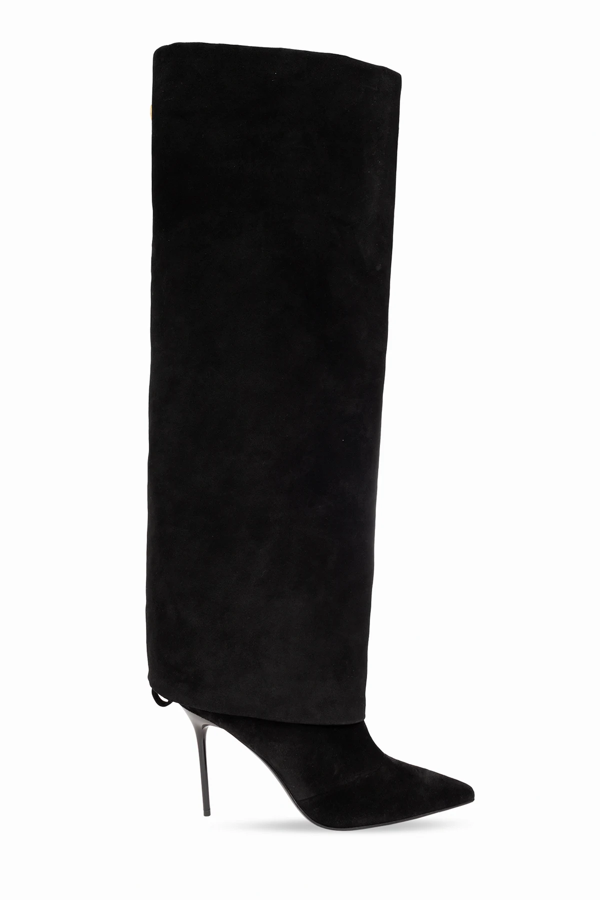 ‘Ariel’ heeled boots in leather