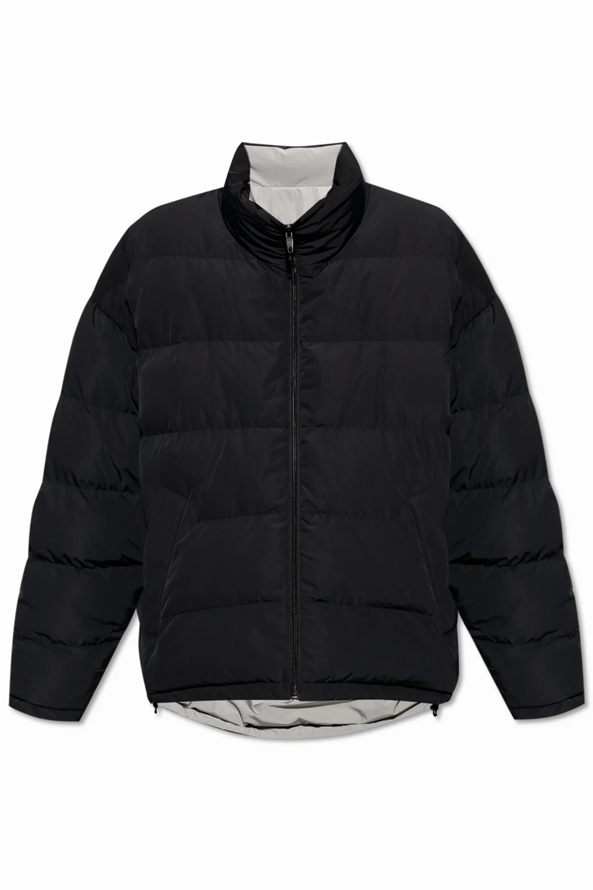 BLACK Reversible padded jacket