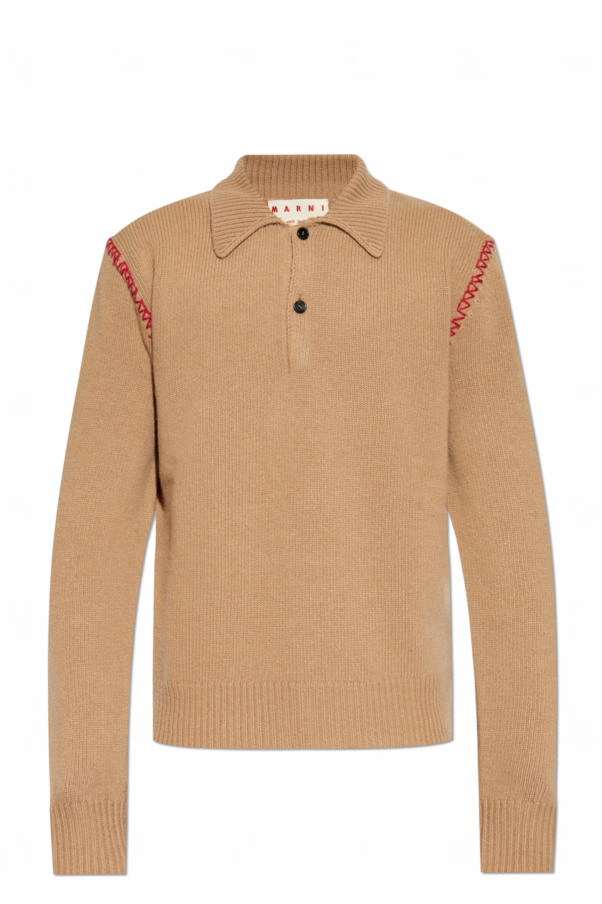 Sweter typu polo