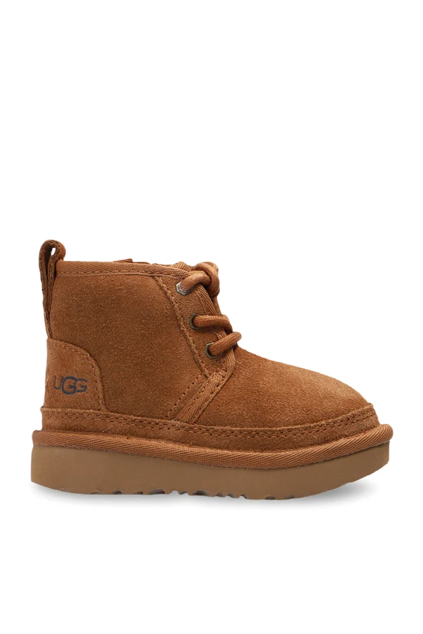 BROWN ‘Neumel II’ lace-up ankle boots