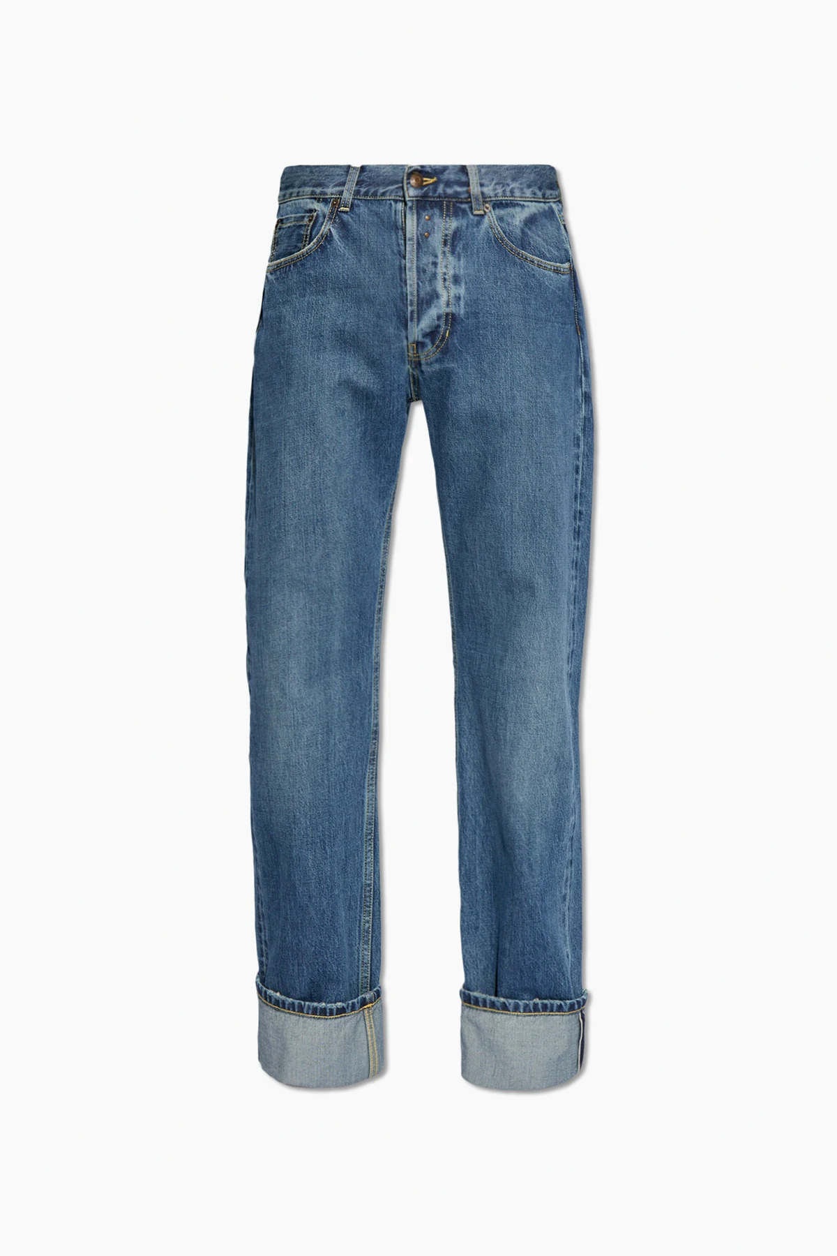 Straight leg jeans