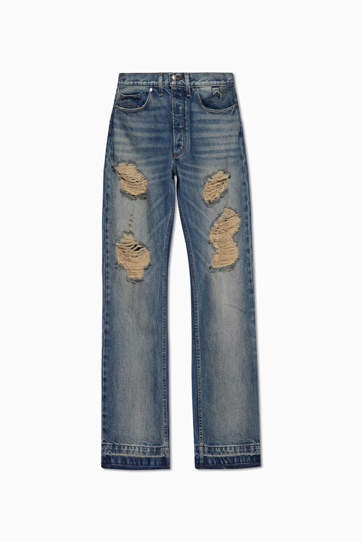 Jeans with vintage effect