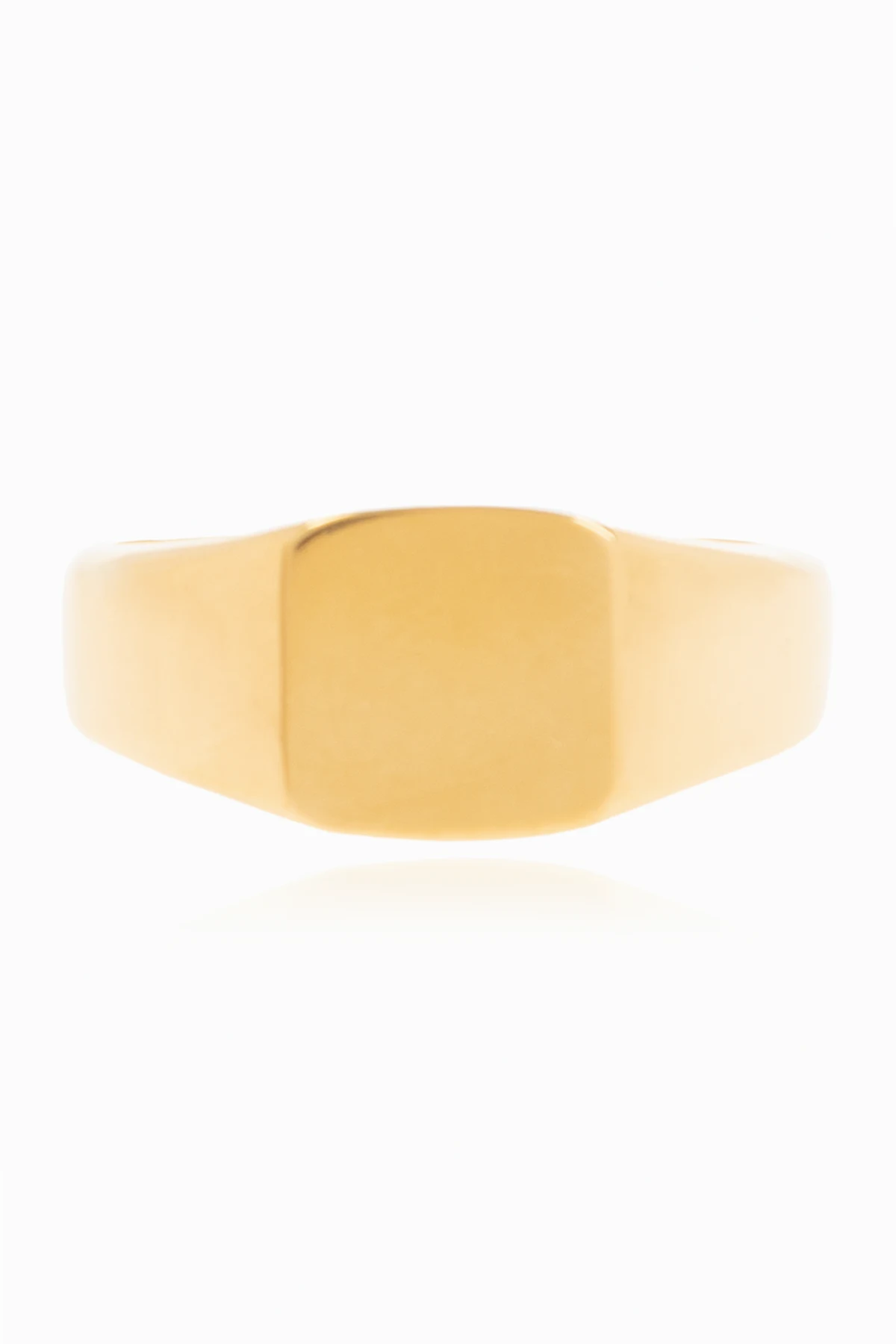 GOLD Two-finger signet ring