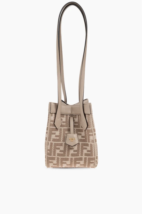 beige Handbag Origami Mini