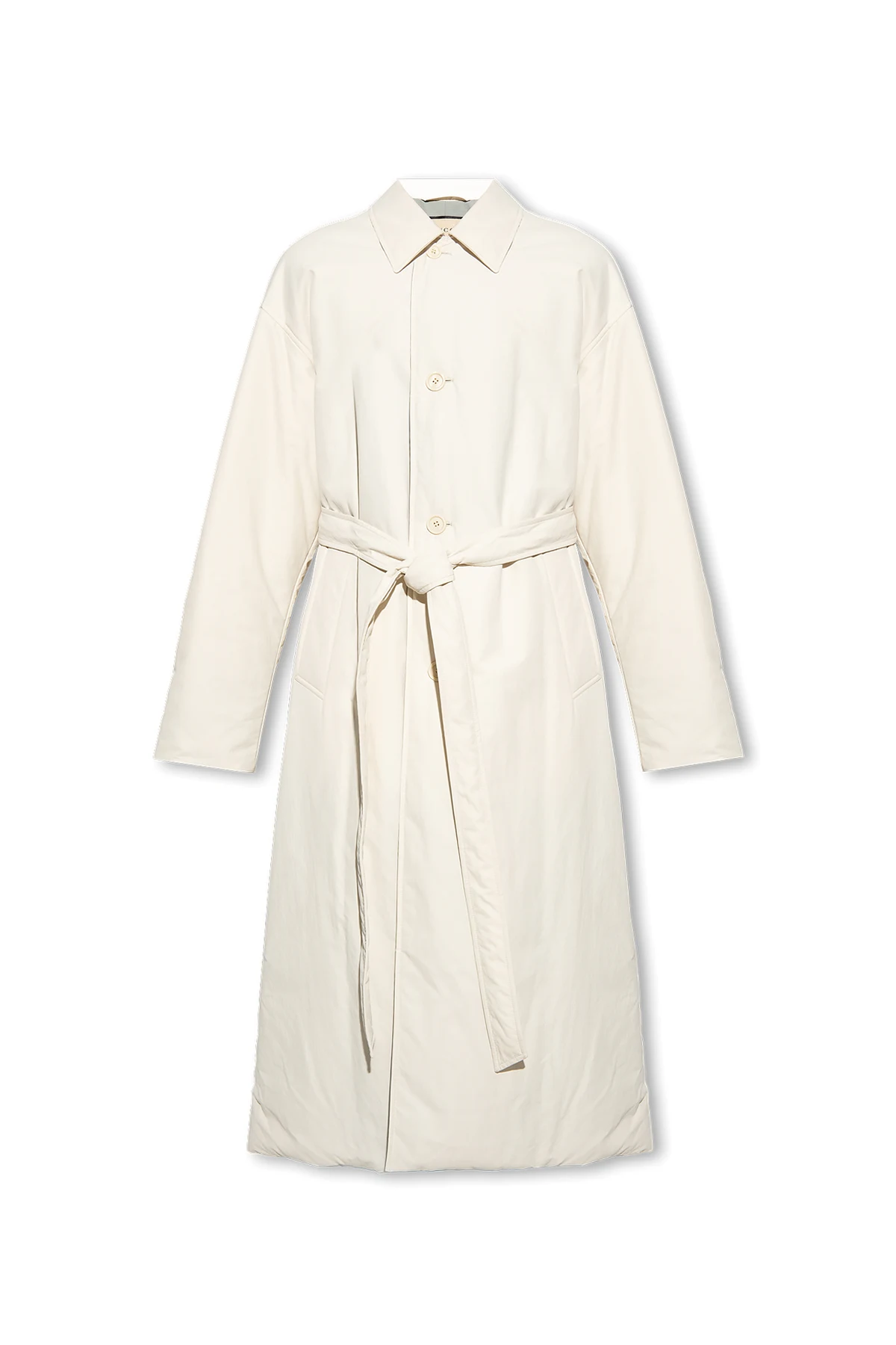Insulated coat with belt