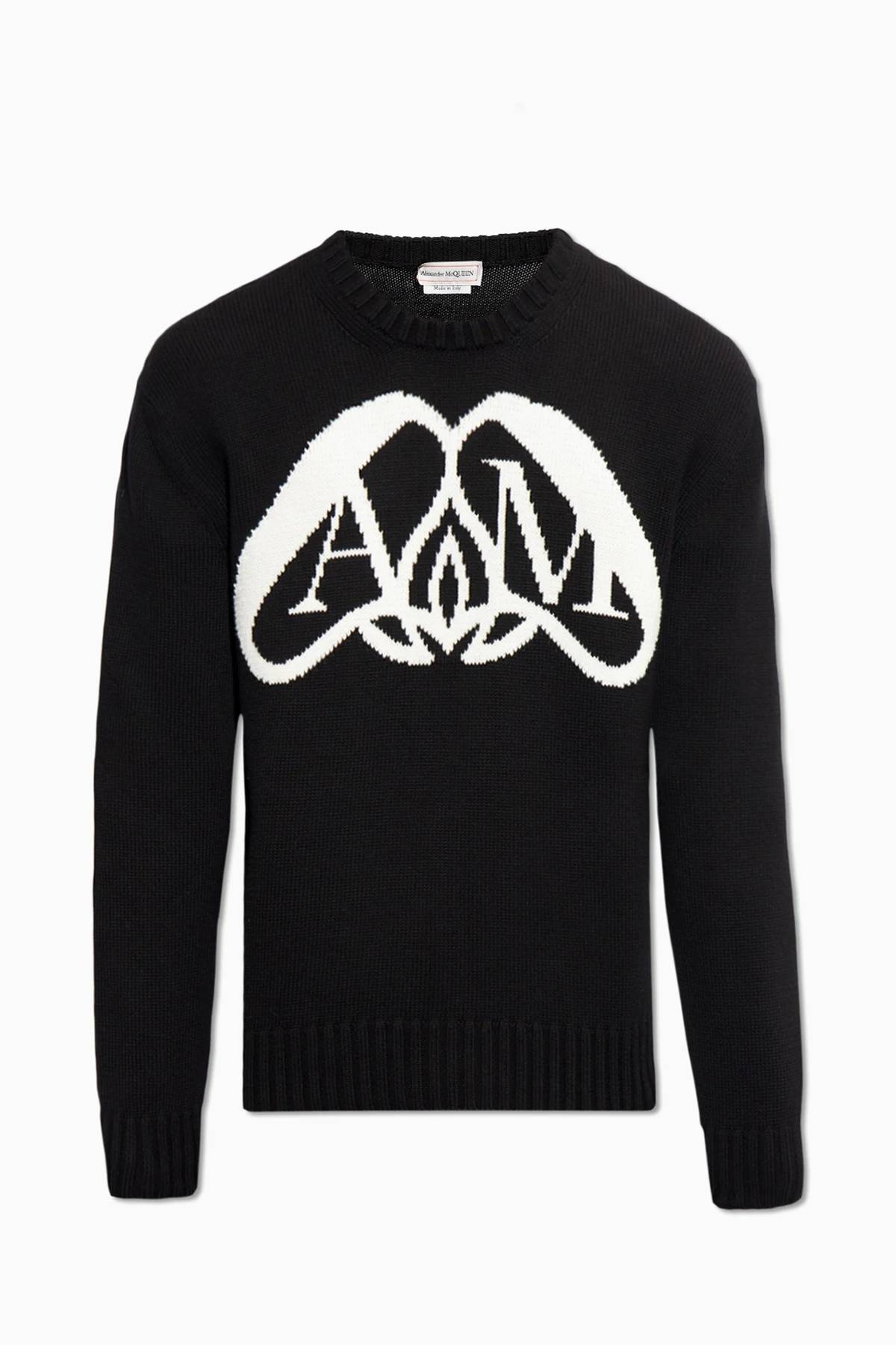 Sweater with skull motif