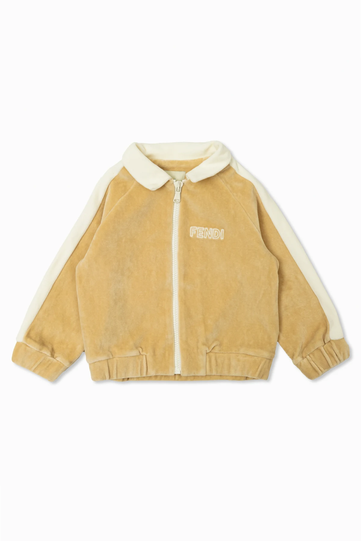 beige Velvet sweatshirt