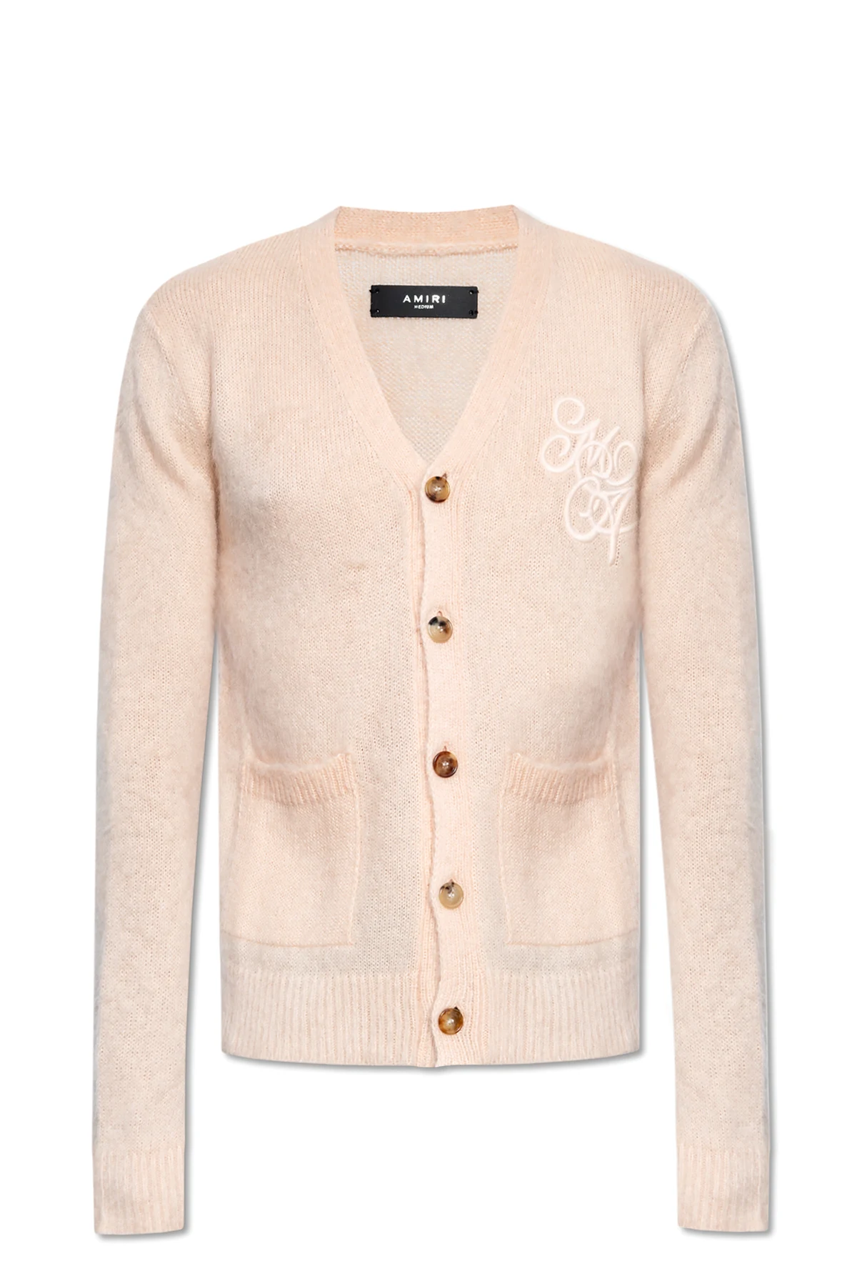 PINK Cardigan with Logo