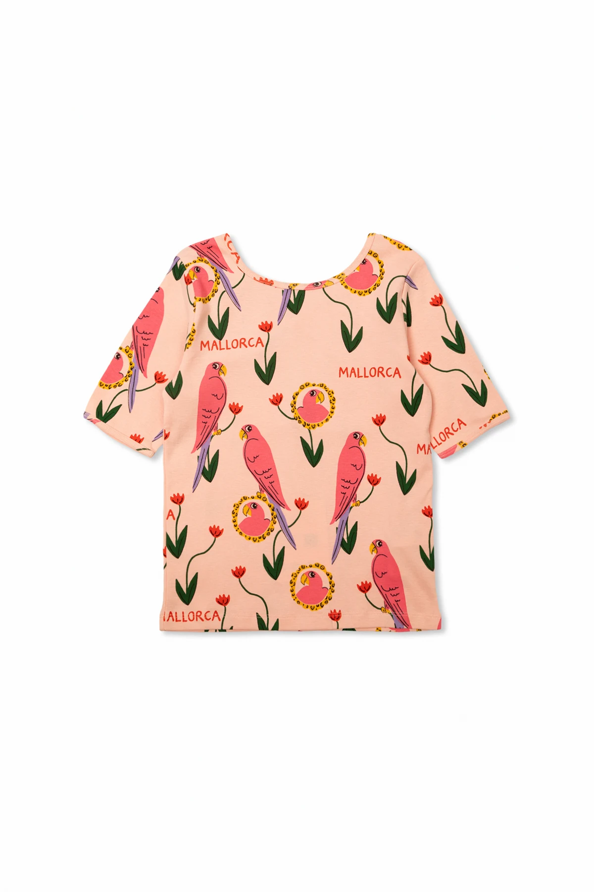 T-shirt z motywem papug
