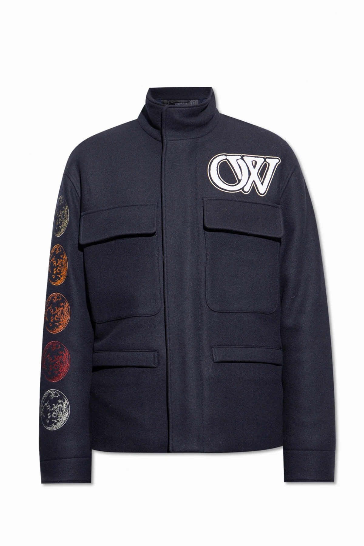 Jacket with logo