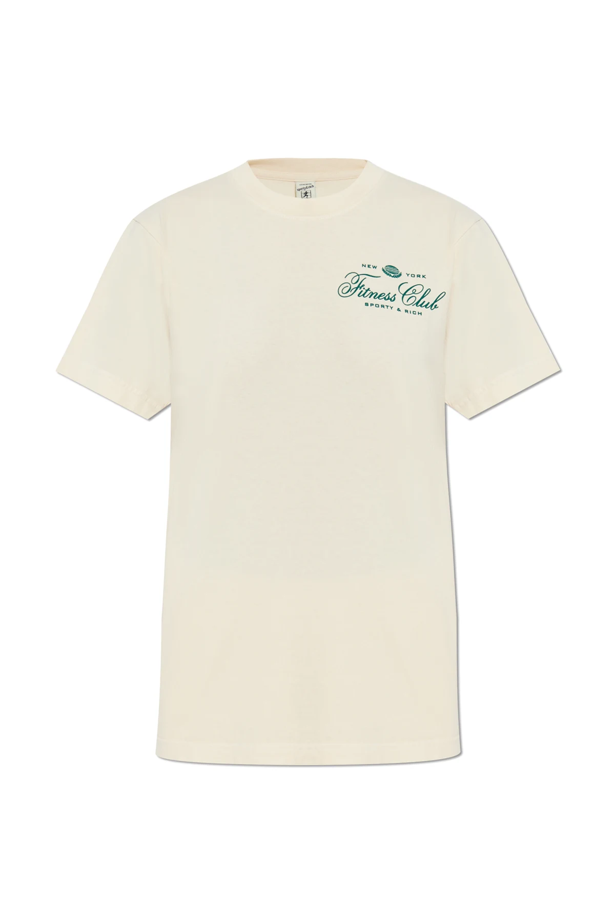 cream T-shirt from the Wall Street collection