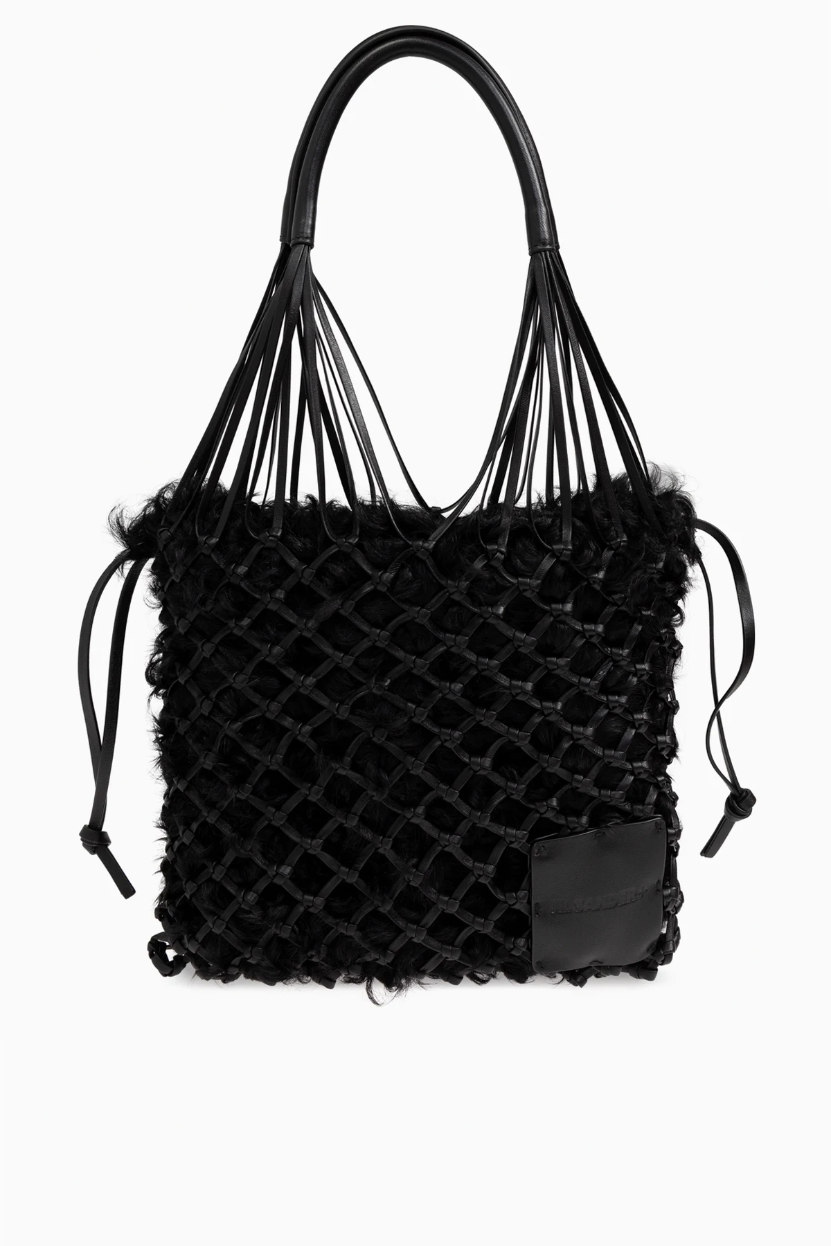 SCHWARZ Leder Schultertasche