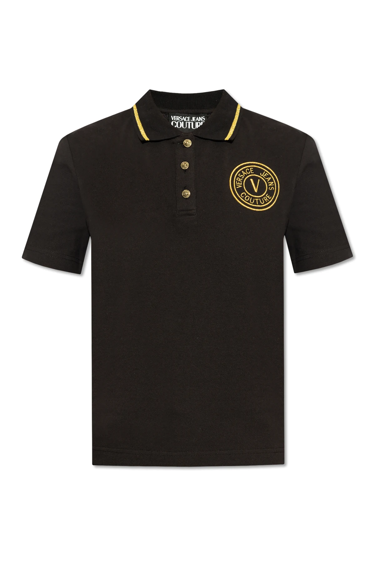 BLACK Polo with logo